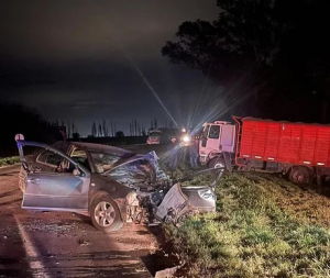 Accidente fatal. Foto Diario Cañada