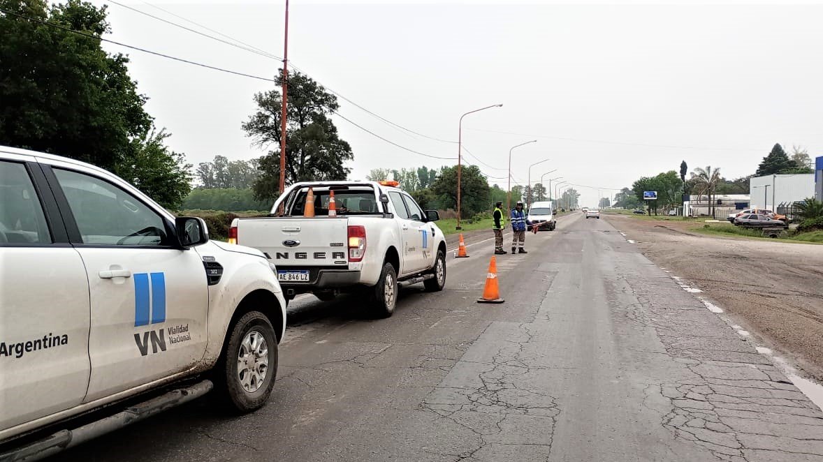 Vialidad Nacional mejora la RN178 en Las Rosas – Cañada de Gomez 24